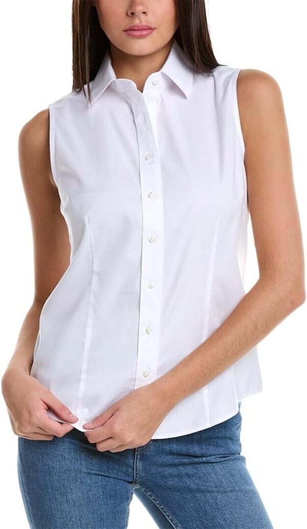 Brooks Brothers Women's Non-Iron Stretch Sleeveless Blouse