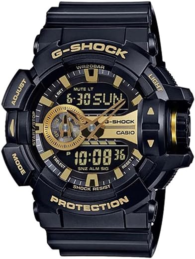 Casio G-Shock GA-400GB Garish Series Watches - Black/Gold / One Size