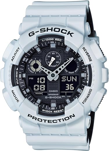 Casio Men's GA-100 XL Series G-Shock Quartz 200M WR Shock Resistant Watch