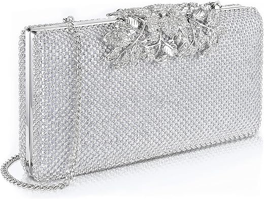 Evening Handbags Sparkly Party Bags Wedding Guest Clutch Purses for Women Formal