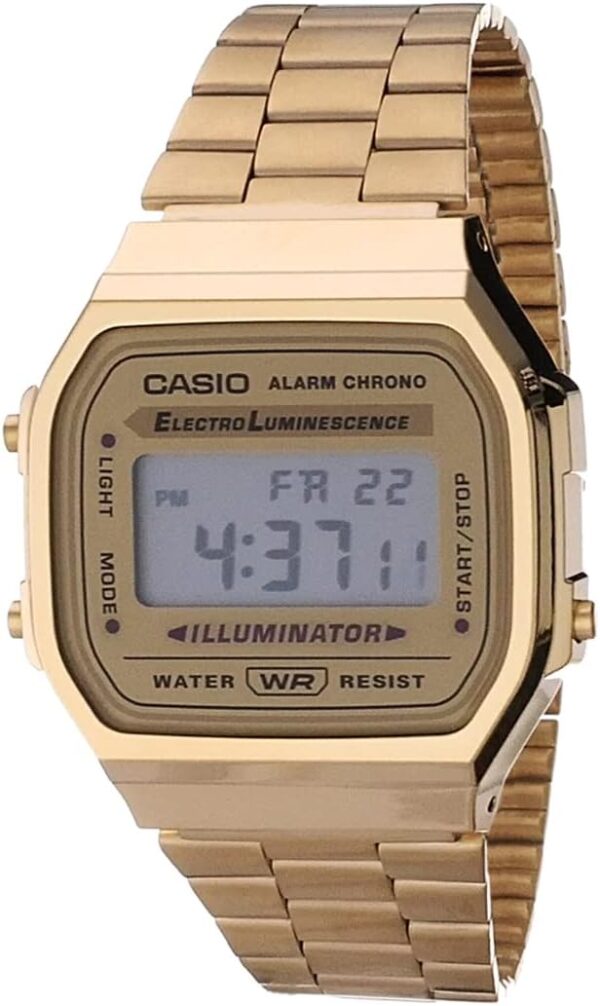 G-Shock Casio Vintage A168WG-9VT Gold One Size