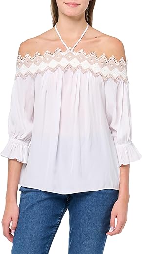 Ramy Brook Women's Laney Embellished Off Shoulder Top