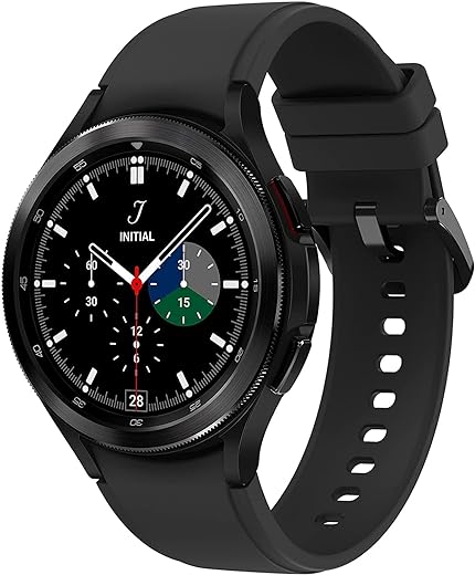 SAMSUNG Galaxy Watch 4 LTE 46mm Smartwatch with ECG Monitor Tracker for Health, Fitness, Running, Sleep Cycles, GPS Fall Detection, LTE, US Version, Black