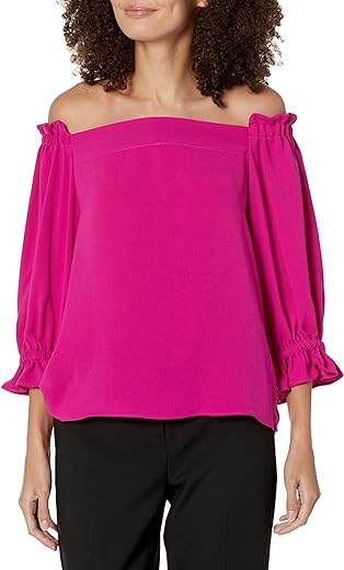 Trina Turk Women's Off The Shoulder Blouse